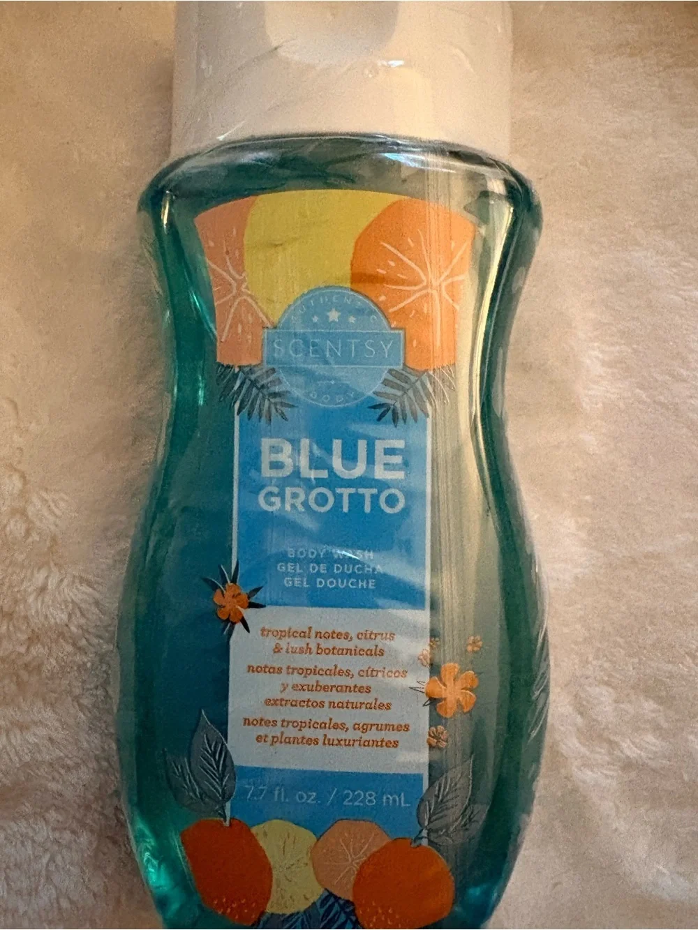 Scentsy Blue Grotto and Mystery Man Body Wash